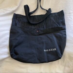 Big Star Denim Tote Bag